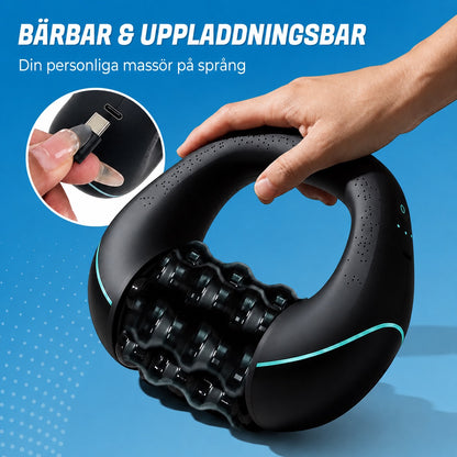 Elektrisk handmassagerulle – Djup knådningsmassage