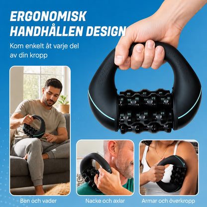 Elektrisk handmassagerulle – Djup knådningsmassage