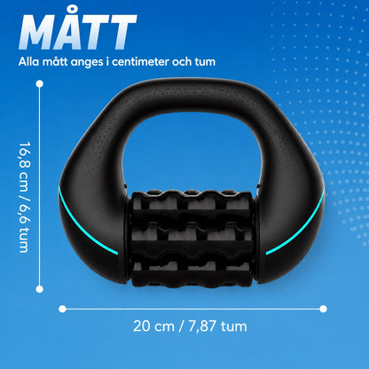 Elektrisk handmassagerulle – Djup knådningsmassage