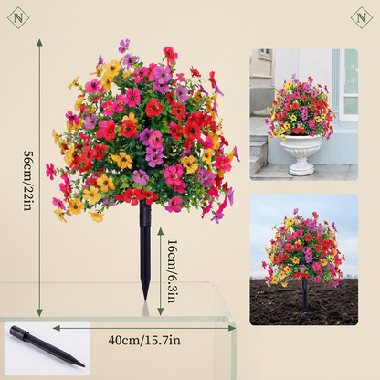 FloraLux - Högkvalitativa Konstgjorda Blommor för Entré och Terrass