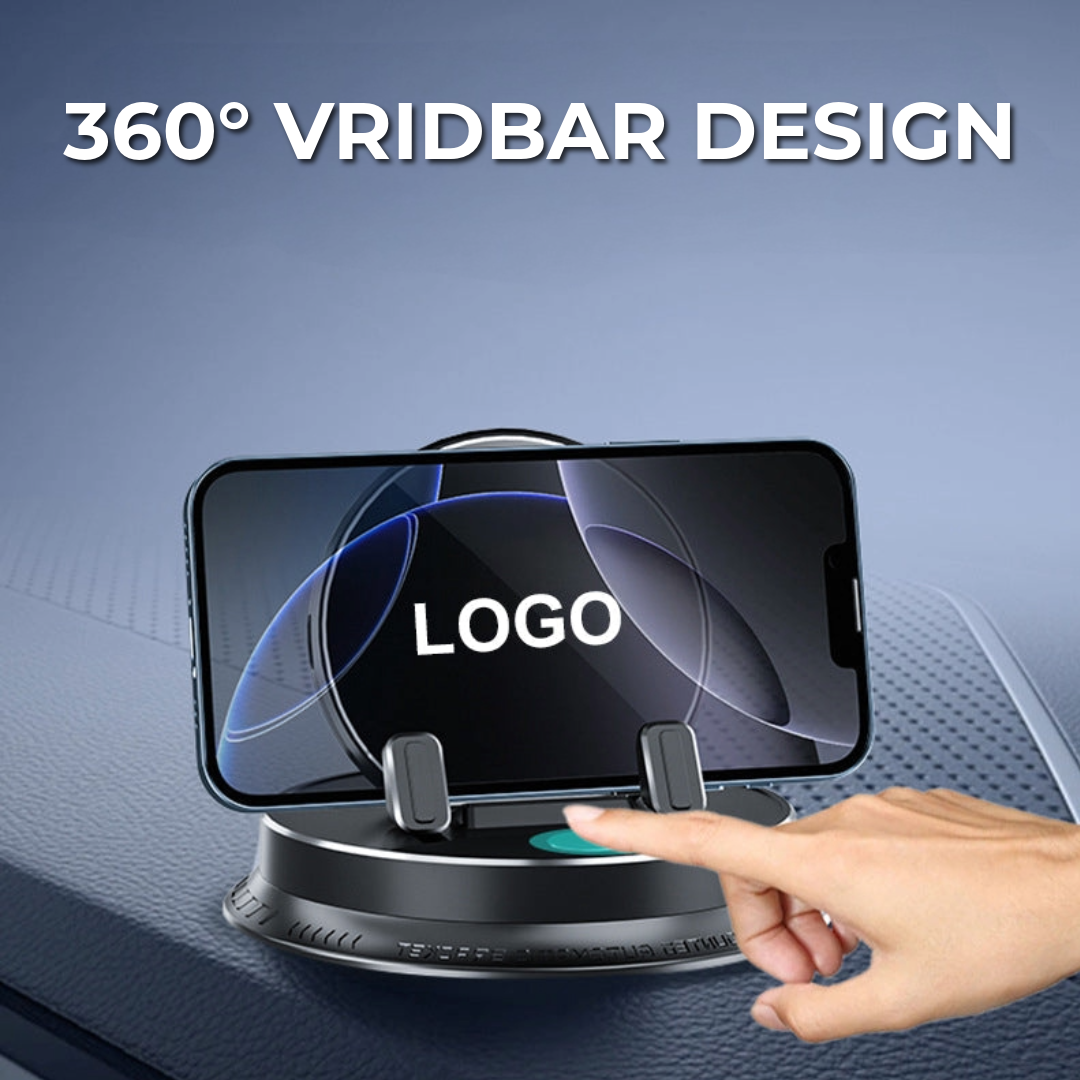 Lyxbilhållare med logotyp