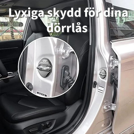 Lyxiga skyddspads för bildörrslås | 4 st