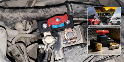 Universell batterifrånskiljare och skydd mot krypström