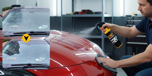 Rengörings- och vårdspray för bilcoating