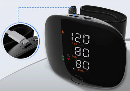 Blodtrycksmätare i fickformat: Armband