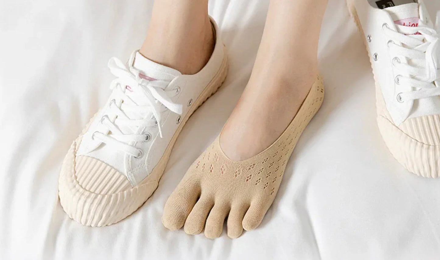 ComfyToe - Storpack diskreta sommarsockor