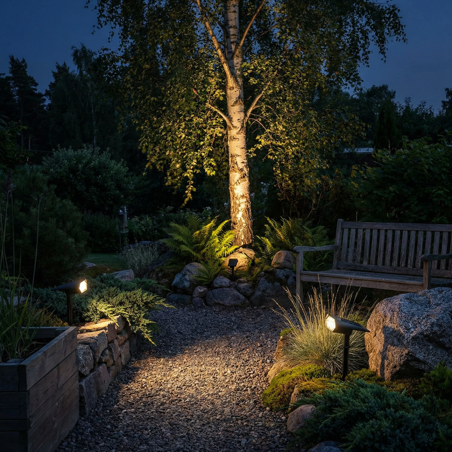 Terra – Solcellsdriven trädgårdslampa