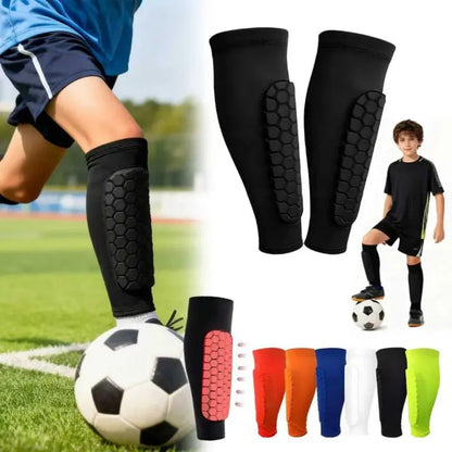 ProShield - Fotbollsskydd – Kompressionsärm med bikakeskydd för ett säkrare och smidigare spel