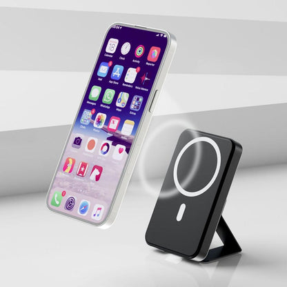 Magnetisk Trådlös Powerbank med Ställ