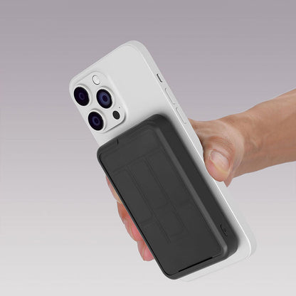 Magnetisk Trådlös Powerbank med Ställ