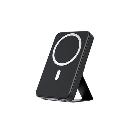 Magnetisk Trådlös Powerbank med Ställ