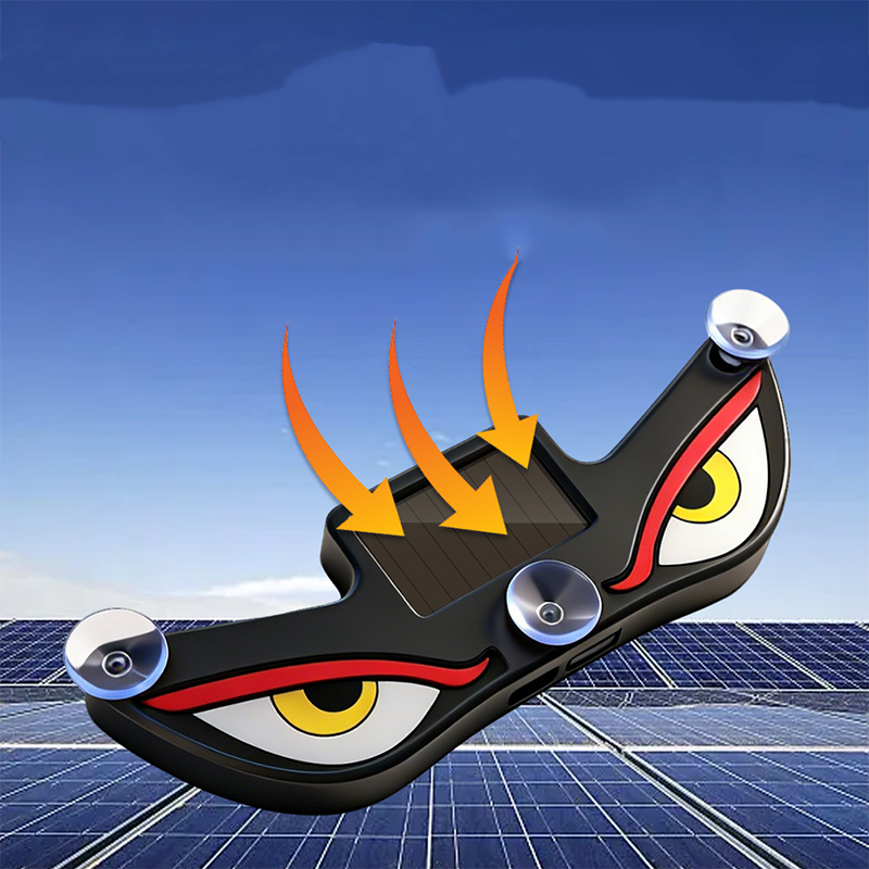 Solar Demon Eye LED-bilfönsterbelysning