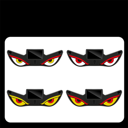 Solar Demon Eye LED-bilfönsterbelysning