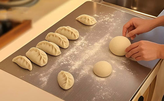 Skärbräda i Rostfritt Stål för Köket