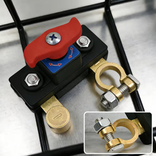 Universell batterifrånskiljare och skydd mot krypström